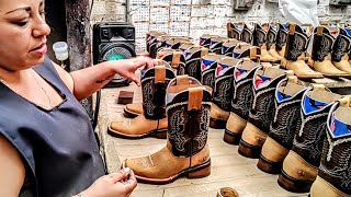 52 4771779395 como se hacen las mejores botas del mundo León Guanajuato México Botas el rayo leon [upl. by Ettelracs]