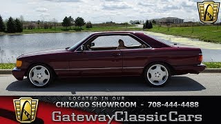 1986 Mercedes 560SEC  Gateway Classic Cars of Chicago [upl. by Vina]