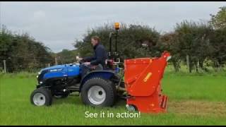 Danelander Flail Mower and Collector [upl. by Musetta]