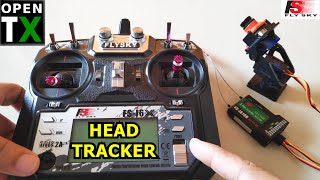 Flysky FSI6X Open Tx FPV Goggles Head Tracker Setup via PPM Input [upl. by Sandon]