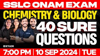 SSLC Chemistry  Biology  40 Sure Questions  Xylem SSLC [upl. by Iolande]