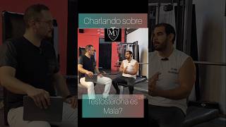 La testosterona es mala salud nutrición entrenamiento gym pesas [upl. by Akeim]