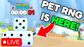 🔴LIVE Pet Simulator RNG Is Finally HERE [upl. by Haelat]