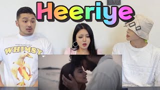 Korean singers reaction to the global No1 Indian mv like a beautiful Disney movie🧚🏻‍♀️Heeriye [upl. by Idisahc]