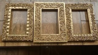 DIY Como decorar porta retratos com grão de arroz lindo e decorativo [upl. by Petromilli861]