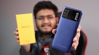 POCO M3 Unboxing  Snapdragon6000mAH48MP [upl. by Gnilrac]