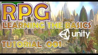 How To Make An RPG For FREE  Unity Tutorial 001  LEARNING THE BASICS [upl. by Aiki]