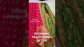 Full Flaired Banarsi Weaving Lehenga choli [upl. by Atsyrc270]