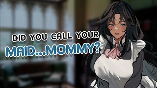 Your Dommy Mommy Maid Helps You Relax  ASMR Roleplay F4M [upl. by Ahsyla]