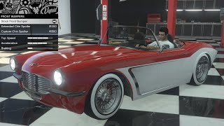 GTA 5  Past DLC Vehicle Customization  Invetero Coquette Blackfin Corvette C1 [upl. by Nairehs175]