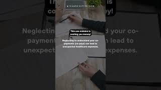 Neglecting to understand your copayments copays can lead to unexpected healthcare expenses [upl. by Miza]