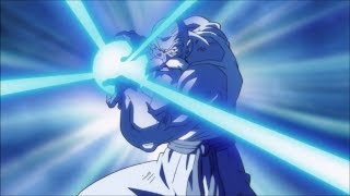 Dragon Ball Super Master Roshis most powerful Kamehameha and most impressive speech english dub [upl. by Kinna]