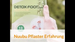 Nuubu Pflaster  Erfahrung Entgiftungspflaster Test Bewertung Kaufen Apotheke 2021 [upl. by Aseen]