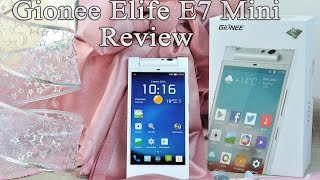 Gionee Elife E7 mini review Обзор стильного смартфона с поворотной камерой [upl. by Etteloc]