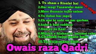 Owais Raza Qadri raza qadri ki non stop naate paak [upl. by Lough]