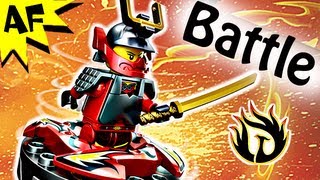 Jay amp SKULL MOTORBIKE 2259 Lego Ninjago Stop Motion Set Review [upl. by Maxma]