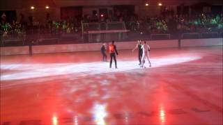 FREESTYLE ON ICE  FLORENT AMODIO ROMAIN PONSART VS DAVID GUILLEMOT JULIEN DULIERE [upl. by Eahsel]