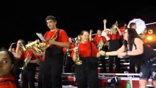 Plainview HS Band In Stands Homecoming Game pt 2 [upl. by Mcneil65]