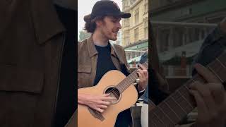 Hozier performing a street show in a small town  Shorts [upl. by Htebilil650]