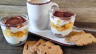 Bestes Apfel Spekulatius Dessert schnelles Dessert Tiramisu im Glas [upl. by Rimhsak]