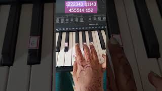 Alone part 2 piano 🎹 easy tutorial [upl. by Salene]