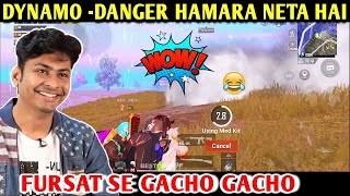 DYNAMO  DANGER HAMARA NETA HAI  PUBG MOBILE  BEST OF BEST [upl. by Conlee]