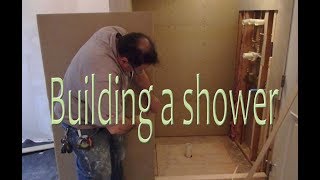 How to build a waterproof shower Stall [upl. by Arden]