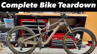 How to Disassemble a Mountain Bike in Under 10 Minutes [upl. by Kamila]