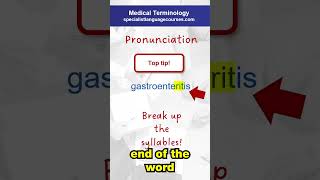 🗣️ Practice Your Pronunciation of Medical Terms 🩺 [upl. by Agatha647]