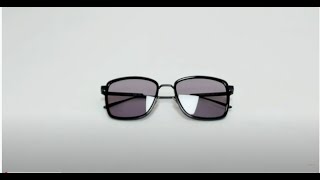 Bottega Veneta Sunglasses Model BV1008SK Color002 BlackGrey Lenses [upl. by Koby]