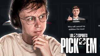 CAEDREL PICKEMS  Worlds 2022 [upl. by Nytram]