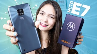 MOTO E7 é o NOVO SMARTPHONE BÁSICO da MOTOROLA Unboxing e Impressões [upl. by Benetta]