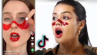 TIKTOK me obrigou a comprar essas makes produtos virais [upl. by Eisac]