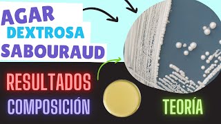 AGAR DEXTROSA SABOURAUD l AGAR DEXTROSA SABOURAUD MEDIO DE CULTIVO PARA HONGOS l AGAR DEXTROSA [upl. by Deppy]