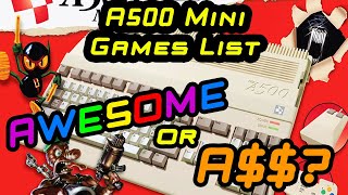 ALL 25 A500 Mini Games RANKED Tier list [upl. by Assi]