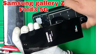 Samsung Galaxy Z Fold 3 5G Disassembly Teardown Repair Video Review  Original Folder Display 💯 [upl. by Alim]