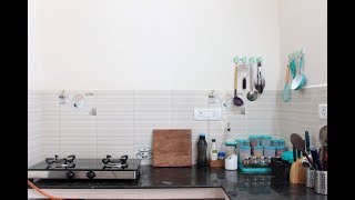 Kitchen countertop organization tamilKitchen tips and organization [upl. by Carter938]