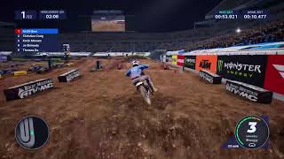 Trying to bring the Laggy Ps4 Version of Supercross 5 on Platnium Part 1 [upl. by Shanleigh]