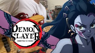 Kimetsu no Yaiba SS2 OP2 残響散歌Zankyo Sanka Bass Cover with Tab [upl. by Silado]