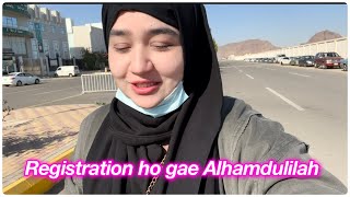 Registration ho gae Alhamdulilah  Salma yaseen vlogs [upl. by Analem]