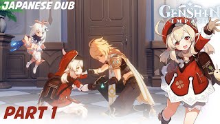 Red Clothed Little Girl  Klee Story Quest Walkthrough Gameplay Part 1  Genshin Impact Story [upl. by Ilan254]