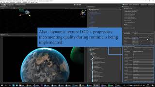 DevLog  Procedural Planets LOD for Unity3D [upl. by Dewayne]