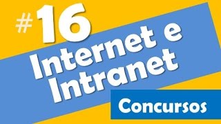 Internet e intranet concursos  16  Informática [upl. by Port]