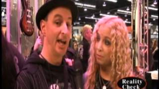 Sean Yseult ExWhite Zombie at NAMM 2012 [upl. by Ramunni]