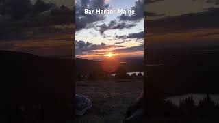 Sunset in bar harbor Maine time laps [upl. by Dickinson361]