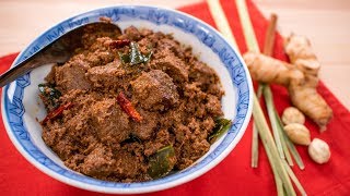 Beef Rendang Recipe  Pais Kitchen  Malaysian  Indonesian Recipe [upl. by Ring23]