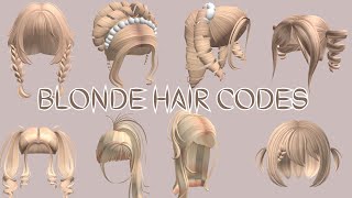 Roblox Blonde Hair Codes Brookhaven and Berry Avenue [upl. by Anovahs]