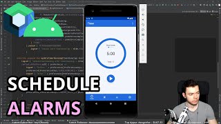 AlarmManager amp BroadcastReceiver AndroidJetpack Compose  IncentiveTimer Twitch Stream 40 [upl. by Colier]