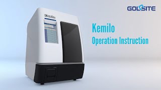 Goldsite Benchtop CLIA Analyzer Kemilo Operation Instruction [upl. by Corty]