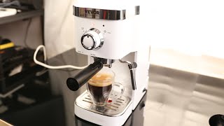 VEVOR Espresso Coffee Machine 15Bar SemiAutomatic Espresso Maker with Milk Frother Steam Wand [upl. by Leilani]